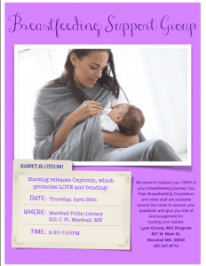 Breastfeeding Support Group April - Marshall