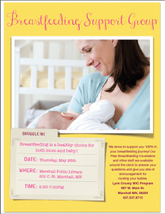 Breastfeeding Support Group May - Marshall